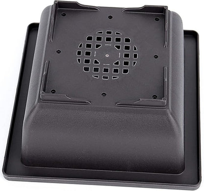 ZOENHOU 20 PCS 4.7 Inch Bonsai Training Pots, Square Plastic Bonsai Plants Growing Pot with Deep Humidity Trays for Garden, Yard, Office, Living Room, Balcony