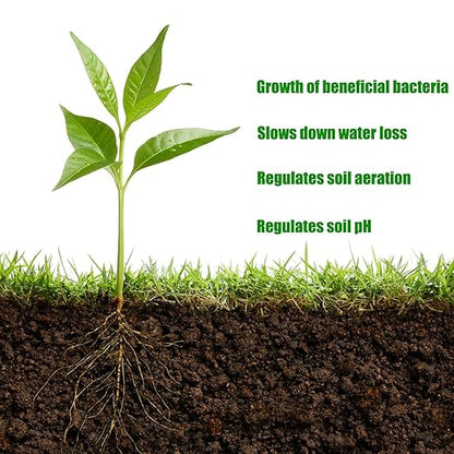 Soil Revitalizer (17.6 oz / 500g), Lawn & Garden Soil Conditioner - Plant Food Enhancer, Concentrated Humic Acid with Fulvic - Yields 266 Gallons (17.6, Ounces)