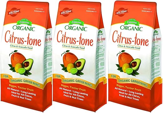 Espoma CT4 4-Pound Citrus-Tone 5-2-6 Plant Food (3-Pack)