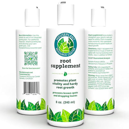 Root Rot Repair for Houseplants – Root Supplement & Recovery Drops for Overwatering or Shock | Heals Roots, Prevents Yellowing, Brown Spots & Dropping Leaves (8 oz)