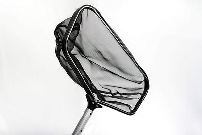 FibroPool Stiff Professional Grade Leaf Rake Skimmer Net, 24" L