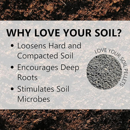 Jonathan Green (12191) Love Your Soil, Soil Food for Lawns in Hard Soils - Soil Amendment for Grass & Vegetable Gardens (15,000 Sq. Ft.)