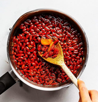 TomorrowSeeds - Goji Berry Tree Seeds - 200+ Count - for 2026 Planting Lycium Chinense Superfood Wolfberry Asian Wellness Red Flowering Edible Perennial Fruit Trees Perennial Grow Your Own Home Farm