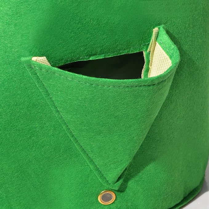 Strong Camel Planter Bag Felt Fabric Garden Planting Bag Grow Strawberry and Herb Plant Tub