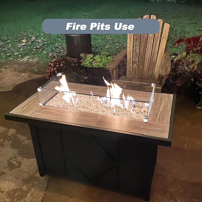 Skyflame 10Lb Silica Sand for Fire Pits and Fireplaces, Heat Proof Base Layer Decoration Under Gas Logs, Vermiculite, Lava Rock or Fire Glass for Indoor/Outdoor Decor, Gardening, Vase Filler