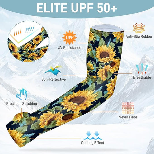 Gardening Sleeves for Women Farm Sun Protection Thorn Proof Cooling Arm Sleeves to Cover Arms for Garden Sports