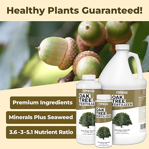 Oak Tree Fertilizer, Complete Liquid Oak Tree Plant Food, 32 oz (1 Quart)