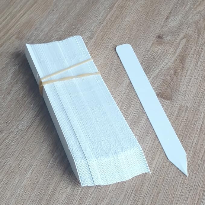 100 6 x 5/8 Plastic Labels