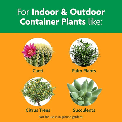 Miracle-Gro Cactus, Palm and Citrus Potting Mix, For Indoor or Outdoor Potted Plants, Great for Succulents, 8 qt.