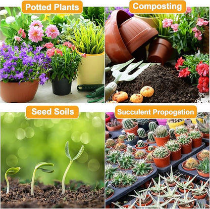 Organic Coco Coir 8 Pcs Compressed Coconut Coir Bricks Coconut Fiber Husk Substrate Mulch Coconut Bark Core Growing Medium Peat Moss Soil High Nutrition for Plants Gardening Seed Starting Soil Mix