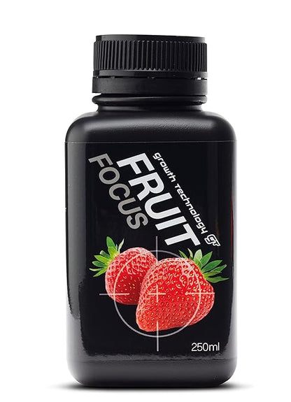 Growth Technology GT Fruit Focus – Liquid Plant Food for Citrus, Berries, Grapes, Strawberries, Watermelons & Other Fruit Trees and Vines – Ideal for Outdoor & Container Gardens – 8.5 fl oz (250 mL)