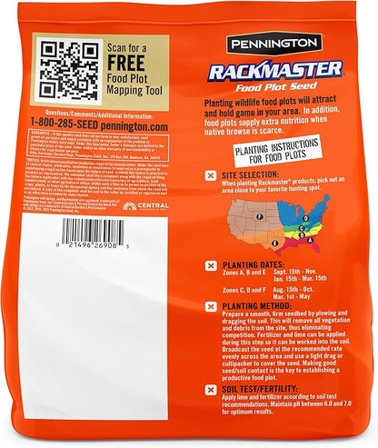 Pennington Rackmaster Durana Food Plot Seed Mix 3 lb