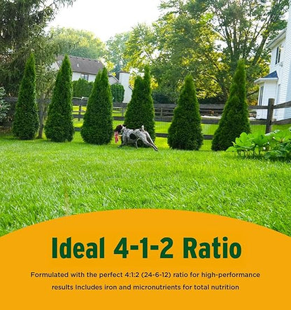 The Andersons Core 24-6-12 Professional-Grade All-Purpose Lawn Fertilizer - 18 lbs. Covers up to 6,200 sq. ft.