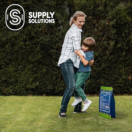 Supply Solutions 25-0-15 Ultra Green Lawn and Turf Fertilizer - 16% Slow Release Nitrogen - Promotes Lush, Green Lawns and Strong Root Growth, Reduces Mowing Frequency (10 Pounds)