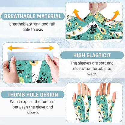 Gardening Sleeves for Women Farm Sun Protection Thorn Proof Cooling Arm Sleeves to Cover Arms for Garden Sports