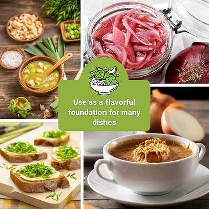 Sow Right Seeds - Onion Family Seed Collection for Planting - 6 Varieties of Chives and Onions - Hardy and Flavorful - Non-GMO Heirloom Packets with Instructions to Plant and Grow a Vegetable Garden