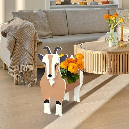 Antelope Planter, Cute Animal Shape Flower Planters, Plant Pots for Indoor/Outdoor Garden Decor, Unique Gifts/Souvenirs for Pet Lovers