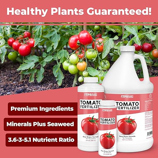 Tomato Fertilizer – Liquid Tomato Plant Food for Healthy Growth & Fruit Production, 32 oz