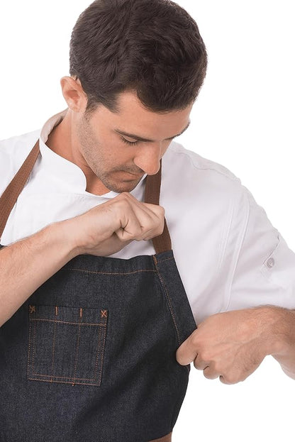 Chef Works Unisex Memphis Chefs Bib Apron