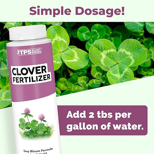 Clover Fertilizer- Liquid Fertilizer for Clover Lawns, Great for Microclover and Dutch White Clover, 8oz