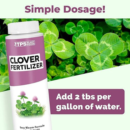 Clover Fertilizer- Liquid Fertilizer for Clover Lawns, Great for Microclover and Dutch White Clover, 8oz