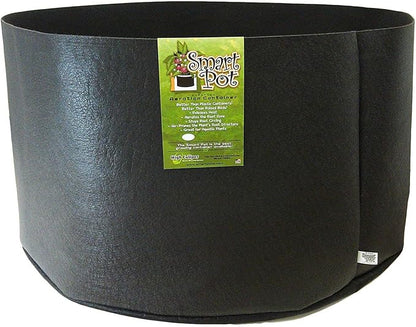 Smart Pots 100-Gallon Smart Pot Soft-Sided Container, Black
