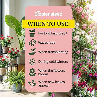 All-Purpose Rose Plant Food Fertilizer | Concentrated Nutrient Solution for Indoor & Outdoor Plants | Promotes Vibrant Blooms, Strong Roots & Lush Foliage | Made in The USA