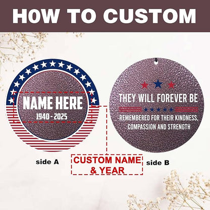ASTARIN Personalized Wind Chimes for Memorial US Veteran, Deep Tone Wind Chimes for Loss of Loved One Brothers Sisters, Thank You Veteran Solider,Produced in USA