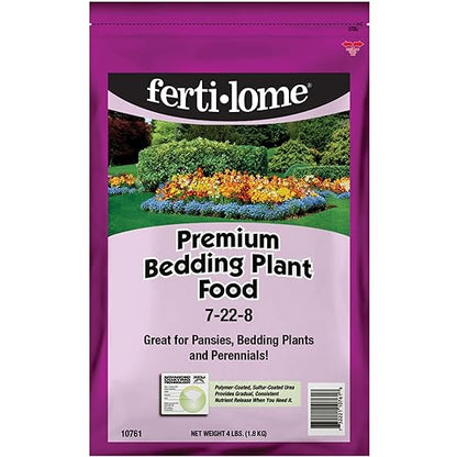 Fertilome (10761) Premium Bedding Plant Food 7-22-8 (4 lbs.)