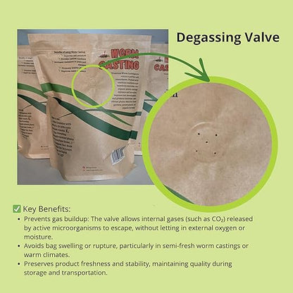 SMG Organic Worm Castings 3 lbs – 100% Pure Earthworm Compost, Nutrient-Rich Organic Soil Amendment for Indoor Plants, Vegetables, Flowers & Garden Use