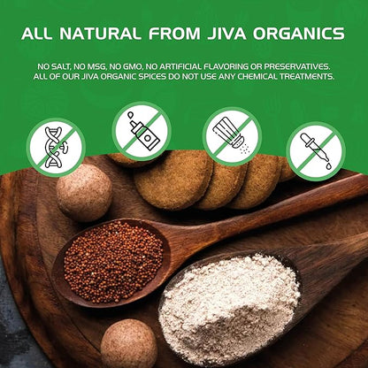 Jiva Organic Ajwain Seeds 1.5 LB Bag - Non-GMO - Bishops Weed or Carom Seeds