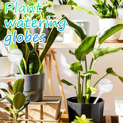 20 PCS Clear Plant Watering Globes,Plastic Watering Bulbs,Self Watering Planter,Flower Automatic Watering Device for Plants Indoor,Outdoor,Flowerpot,Home Garden(Large,Medium,Small)