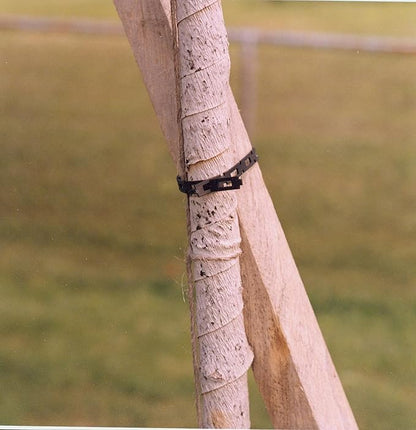 EasyFlex Plastic Locking Tree, Plant and Cable Ties, 1-Inch by 100-Feet, Black