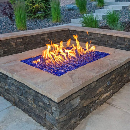 Silica Sand for Gas Fire Pits and Fireplaces - 10 Pounds of Fireproof and Heatproof Base Layer Sand for use Under Gas Logs, Lava Rock or Fire Glass
