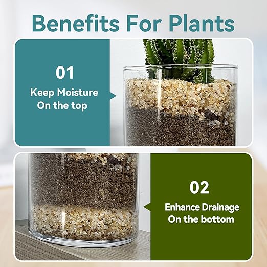 1-2mm Coarse Sand for Plants, 20lbs Horticultural Sand for Succulents, Desert Silica Sand for Cactus, Vases, Aquariums, Terrarium, Fish Tank, Drainage Rocks for Potted Plants, Bamboo, Crafts