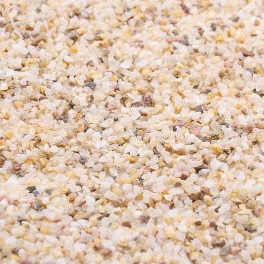 Coarse Sand. Golden Color. 1/8 Inch 10 lbs. for Potting Soil, Succulents, Pots, Plants, Gardening, Indoor, Crafting, Vase Fillers, Landscaping (X-Mini, COARSE Sand - Golden, 10)