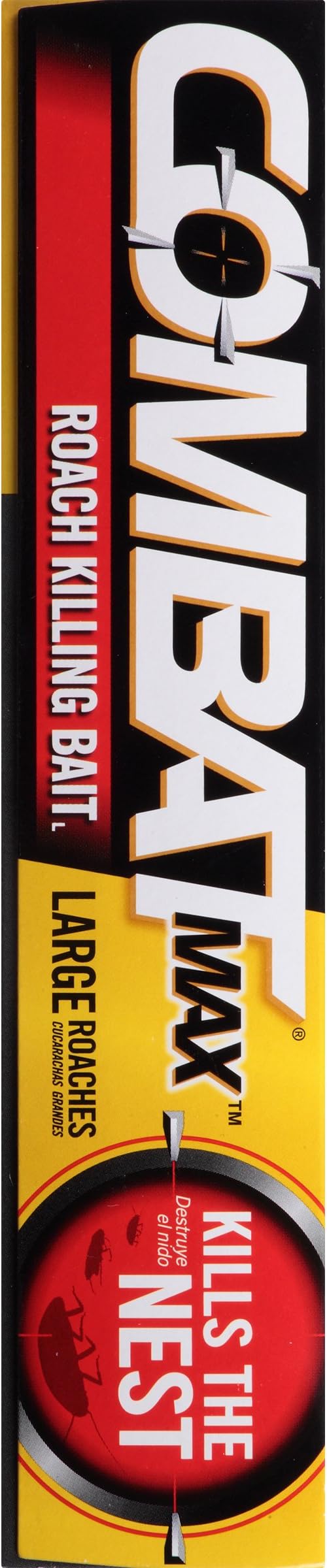 Combat Source Kill Max R2 Large Roach Bait, Black, 8 Count (Pack of 2)