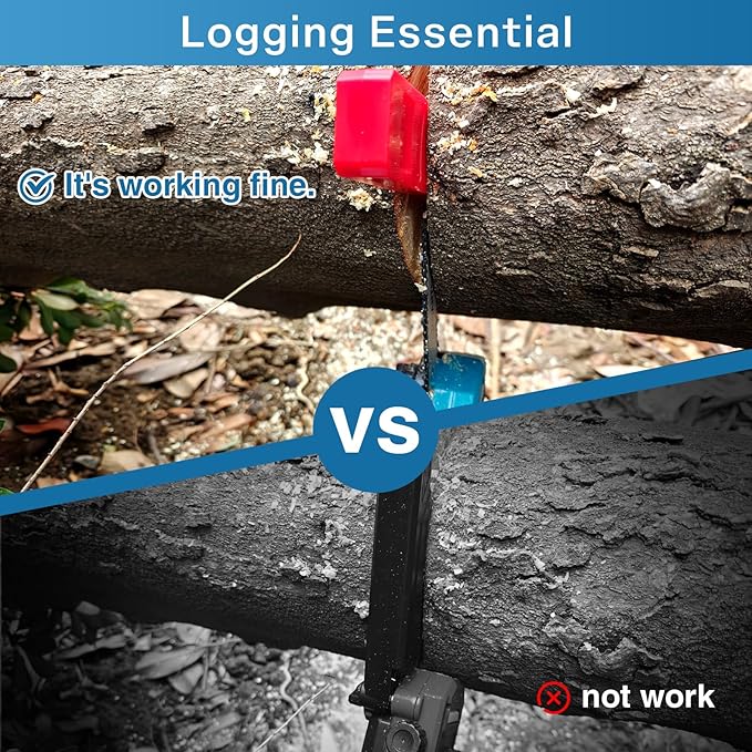 Mini Chainsaw Cordless Compatible for Jovant Batteries (No Battery), Electric Chainsaw with Logging Wedge For Tree Trimming Wood Cutting (2 Chains) (Tools Only)