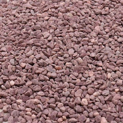 Rocks for Plants.Red Color Decorative Pebbles. 1/5 Inch 10 lbs. for Garden, Landscaping, Indoor, Vase fillers, Crafting, Succulents, pots, Plants (Mini, RED, 10)