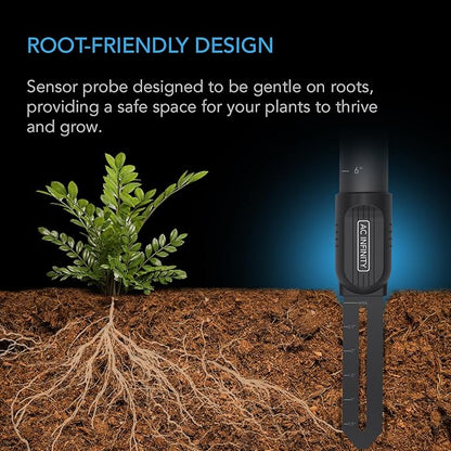 AC Infinity Soil Sensor Probe Exclusively for AI Controllers, Monitor Moisture & Saturation for Gardens, Grow Tents, Grow Spaces, Detachable Stem, IP67 Seal Protection