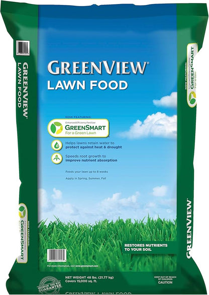 GreenView Lawn Food - 48 lb. Bag - Covers 15,000 sq. ft.