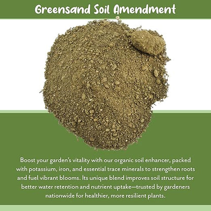 Soil Sunrise Greensand Soil Additive (5 Pounds) Special Container Gardening Additive