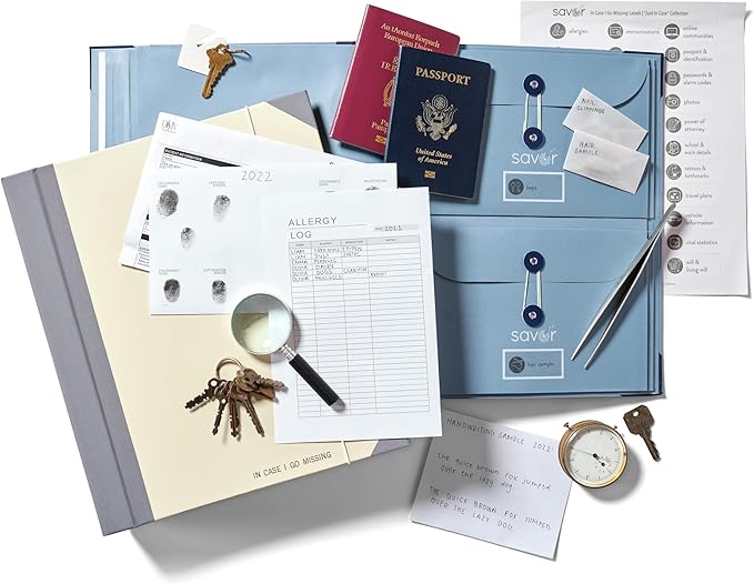 Savor | 2025 Edition The Folio® Document Organizer | Custom Dyed Cloth-Bound Expanding File for Important Papers, Passports, Birth Certificates & More | Ideal for Home Organization & Graduation Gift