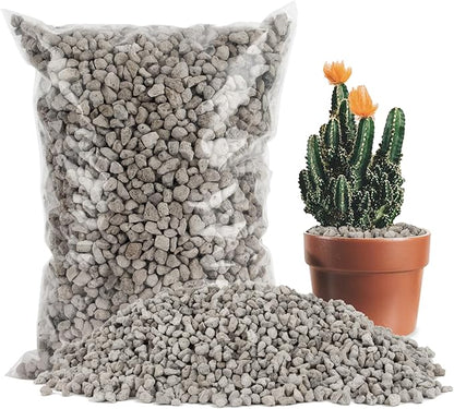 Sukh Horticultural Pumice Stone - Pumice Stone for Plants Succulent Cactus Bonsai Orchid Soil Amendment 410g