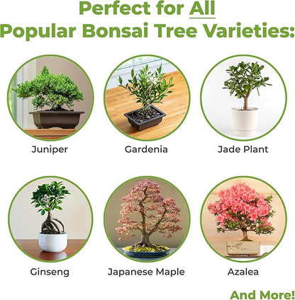 Bonsai Soil by Perfect Plants - 8qts. Premium All-Purpose Mix | Perfect for Several Bonsai Tree Plants | Made in Small Batches in The USA