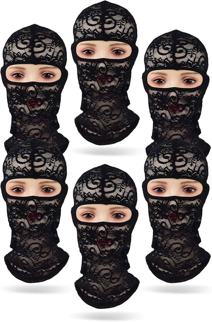 Xeoxarel 6 Pack Balaclava Ski Mask for Men/Women, Full Face Cover