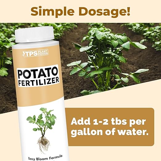 Potato Fertilizer, Complete Liquid Potato Plant Food, 8 oz (250mL)