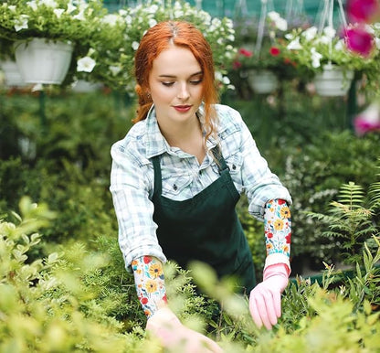 Ultra-Thin Sun Protection Security Gardening Sleeves Flowers Thorn Proof Cooling Arm Sleeves to Cover Arms