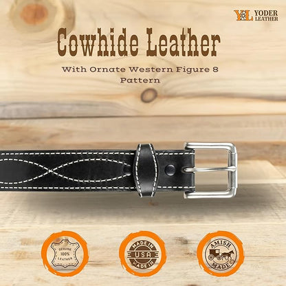 Amish Made Western Leather Tool Belt