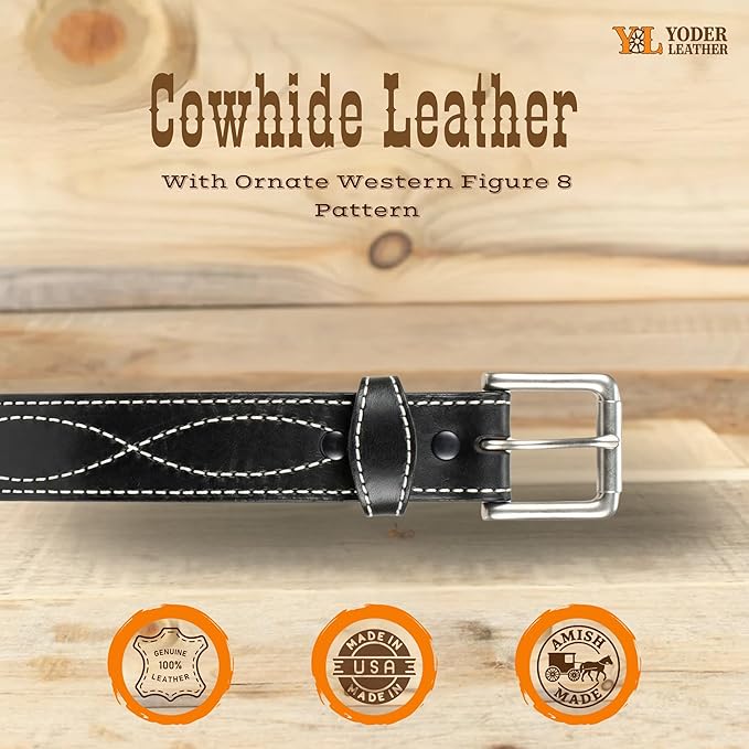 Amish Made Western Leather Tool Belt